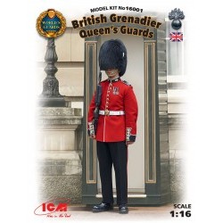 1/16 British Queen's Guards Grenadier (100% new molds) - ICM16001