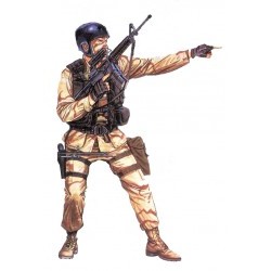 1:16 Delta Force Fighter (Mogadishu, 1993) (100% new molds) - ICM16103