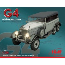 1/24 Typ G4 with open cover, WWII German Personnel Car - ICM24012