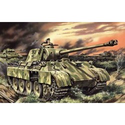 1/35 Pz.Kpfw.V Panther Ausf.D, WWII German Tank - ICM35361
