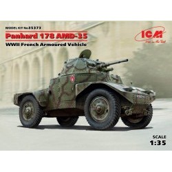 1/35 Panhard 178 AMD-35, WWII French Armoured Vehicle (100% new molds) - ICM35373