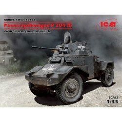 1/35 Panzerspahwagen P 204 (f), WWII German Armoured Vehicle - ICM35374