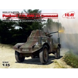 1/35 Panhard 178 AMD-35 Command, WWII French Armoured Vehicle - ICM35375