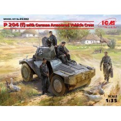 1/35 P 204 (f) with German Armoured Vehicle Crew - ICM35382