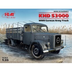 1/35 KHD S3000, WWII German Army Truck (100% new molds) - ICM35451