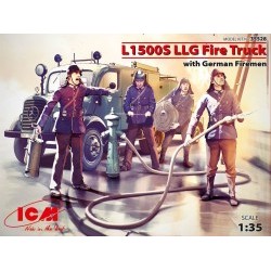 1/35 L1500S LLG, Fire Truck with German Firemen - ICM35528