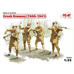 1/35 Greek Evzones (1940-1941) (4 figures) - ICM35562