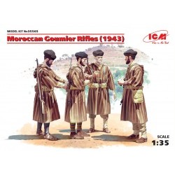 1/35 Moroccan Goumier Rifles (1943) (4 figures) - ICM35565