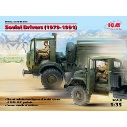 1/35 Soviet Drivers (1979-1991) (2 figures) (100% new molds) - ICM35641