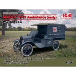 1/35 Model T 1917 Ambulance (early), WWI AAFS Car - ICM35665