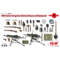 1/35 WWI Austro-Hungarian Infantry Weapon and Equipment - ICM35671