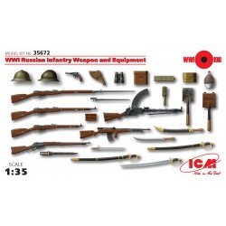 1/35 WWI Russian Infantry Weapon and Equipment - ICM35672