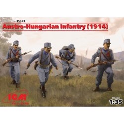 1/35 Austro-Hungarian Infantry (1914) (4 figures) - ICM35673