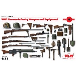 1/35 WWI German Infantry Weapon and Equipment - ICM35678