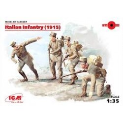 1/35 Italian Infantry (1915) (4 figures) - ICM35687