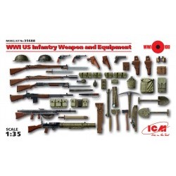 1/35 WWI US Infantry Weapon and Equipment - ICM35688