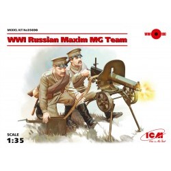 1/35 WWI Russian Maxim MG Team (2 figures) (100% new molds) - ICM35698