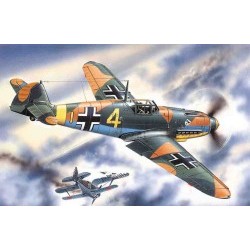 1/48 Messerschmitt Bf 109F-4, WWII German Fighter - ICM48103