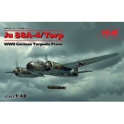 1/48 Ju 88A-4 Torp/A-17, WWII German Torpedo Plane - ICM48236