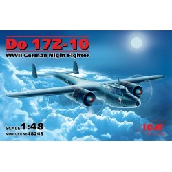 1/48 Do 17Z-10, WWII German Night Fighter (100% new molds)  - ICM48243