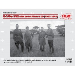 1/48 U-2/Po-2VS with Soviet Pilots & GP (1943-1945) - ICM48254