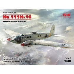 1/48 He 111H-16, WWII German Bomber - ICM48263