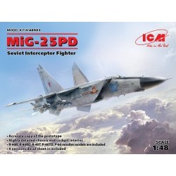 1/48 MiG-25 PD, Soviet Interceptor Fighter - ICM48903