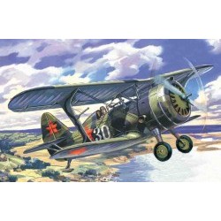 1/72 I-15 bis, WWII Soviet Biplane Fighter - ICM72012