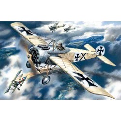 1/72 Fokker E.IV, WWI German Fighter - ICM72111