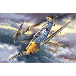1/72 Messerschmitt Bf 109E-3, WWII German Fighter - ICM72131
