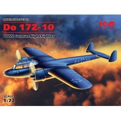 1/72 Do 17Z-10, WWII German Night Fighter (100% new molds) - ICM72303