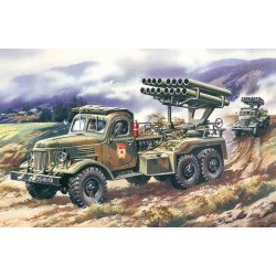 1/72 BM-14-16, Multiple Launch Rocket System on ZiL-157 base - ICM72581