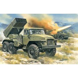 1/72 BM-21 "Grad", Multiple Launch Rocket System - ICM72714