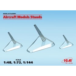 Aircraft Models Stands (1/48, 1/72, 1/144) (100% new molds) - ICMA001