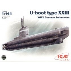 1/350 U-Boat Type XXIII, WWII German Submarine - ICMS.004