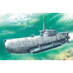 1/350 U-Boat Type XXVIIB Seehund (early), WWII German Midget Submarine - ICMS.006