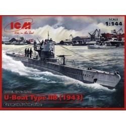 1/350 U-Boat Type IIB (1943), German Submarine - ICMS.010