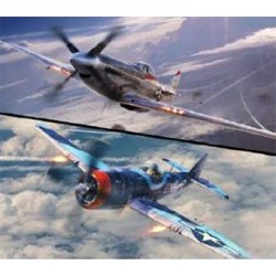 1/72 P-47 N and P-51 D - War Thunder - ITA35102