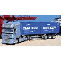 1/24 DAF 105 XF with 2x20' Containers CMA-CGM - ITA3861