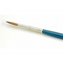 2 Synthetic round brush with brown tip  - ITA51287