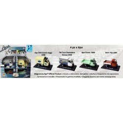 Ape Piaggio modelli assortiti: Ape Classic 2006 - TM P 703 1984 - TM Grandi viaggi 1998 - TM Tour Pontedera Vienna 2009 - ITA76815