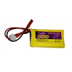 Batteria LiPo 7,4V/ 600 mAh - JET2S600