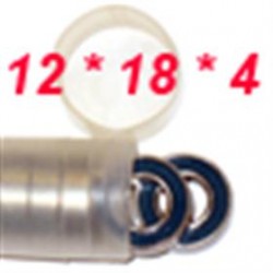 Tubo 10pz Cuscinetti 12x18x4 - JETC12184