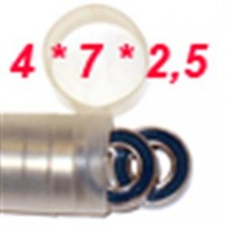 Tubo 10pz Cuscinetti 4x7x2,5 - JETC4725