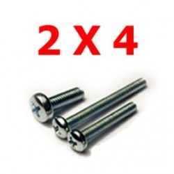 Viti Cilindriche t.croce 2 x 4 - JETVCC24