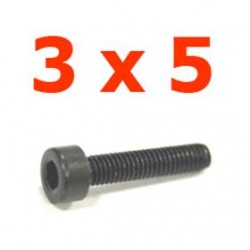 Viti cilindriche T.esag. 3 x 5 - JETVCE35