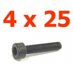 Viti cilindriche T.esag. 4 x 25 - JETVCE425