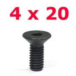 Viti svasate testa esag. 4 x 20 - JETVSE420