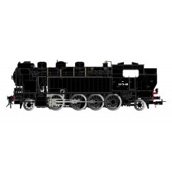 SNCF, steam locomotive 141 TA 481 in black livery, period III - JOUHJ2378