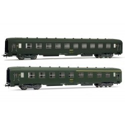 Set of 1 A4C4B5C5 + 1 B10C10 period IVa coaches (Country FR) - JOUHJ4104